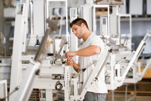 Uno scorcio della produzione 